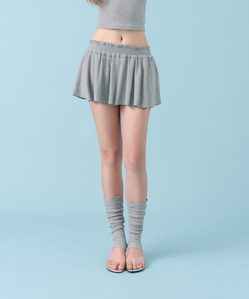 GRANDE LINE Eyelet Skirt Shorts