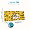 Miffy Color Mouse Pad Large Gaming Table Cushion Non-slip Laptop Tablet Big Mousepad XXL Mat Mini PC Playmat With Lock edge