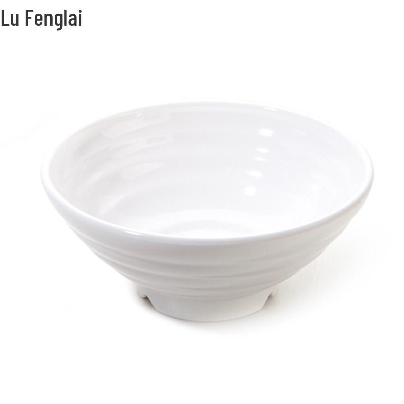 Lu Fenglai Japanese Style Melamine Threaded Soup Bowl Set