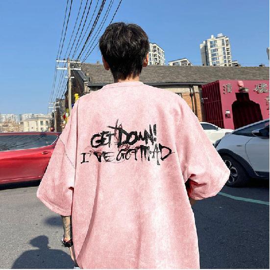 Short Sleeve t Men's Summer T-shirt2025New All-Matching Fashion Brand Trendy Casual Menswear Half Sleeve T T-shirt