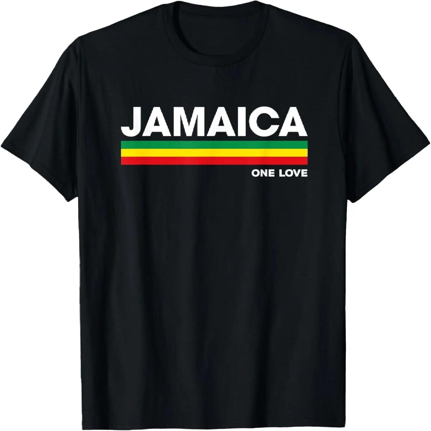 Jamaica Retro Reggae Color Bars Jamaican Vacation Souvenir T-Shirt XXXXXL разноцветный