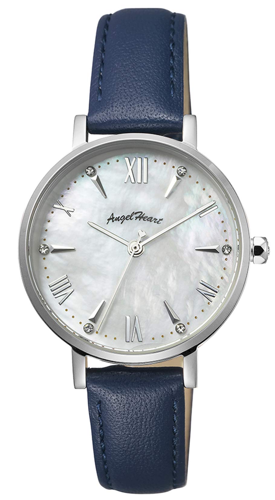 

Часы Sparkle Time Pearl Dial Циферблат из нержавеющей стали Солнечная батарея Сменный ремешок в комплекте 29MM Обычная гарантия ST29SNV Navy [Angel Heart] Женские