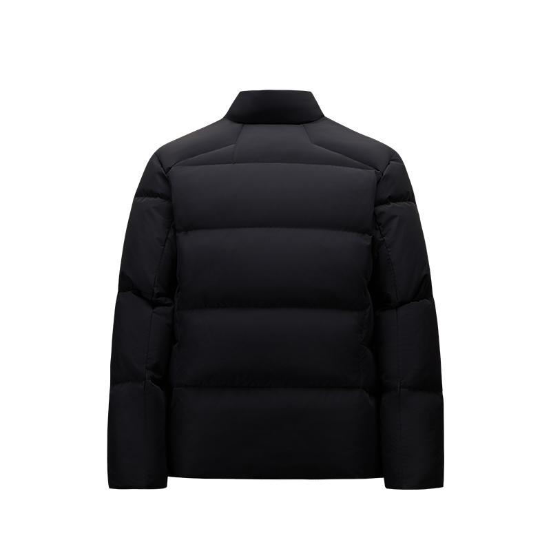 Anta Simple Casual Solid Color Stand Collar Zipper Sports Down Jacket Men Outerwear 152547920-2