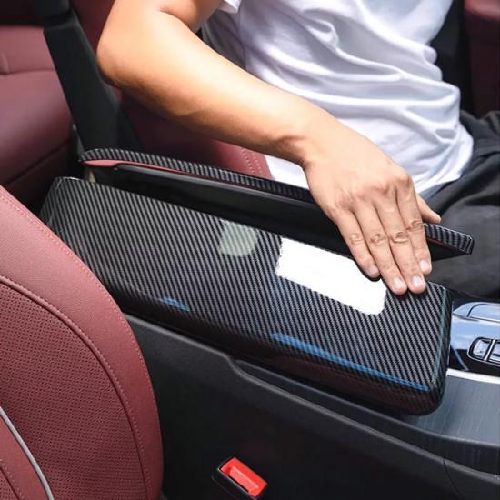 Carbon Fiber Center Console Armrest Cover For BMW G30 G32 G38 520i 530i 5 Series