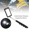 Oglindă de inspecție la 360°, oglinzi telescopice cu lumină LED, oglinzi mecanice extinse, oglindă de inspecție, mâner telescopic, instrumente de reparare