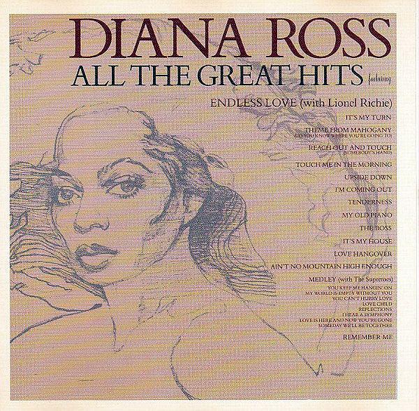 CD DIANA ROSS - All The Great Hits MOTD960 Motown US Soul/Funk Used