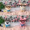 Skzoo Leeknow Hyunjin Cartoon Plüschtier für Kinder Kristall Ultraweich Kaninchen Design Anpassbares Bild 20cm Höhe