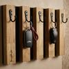 Wooden Key Hanger Lamele 30cm