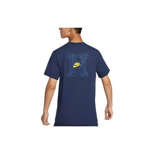 Nike Classic Versatile Simple Short-Sleeve T-Shirt for Men In Blue
