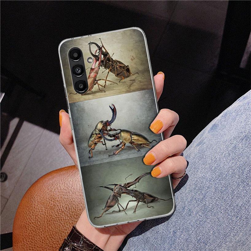 Bugs Bees Scientific Decomposition Phnoe Case for Samsung Galaxy A17 A37 A57 A16 A26 A36 A56 A15 A14 A13 A55 A54 A53 A35 A34 A33