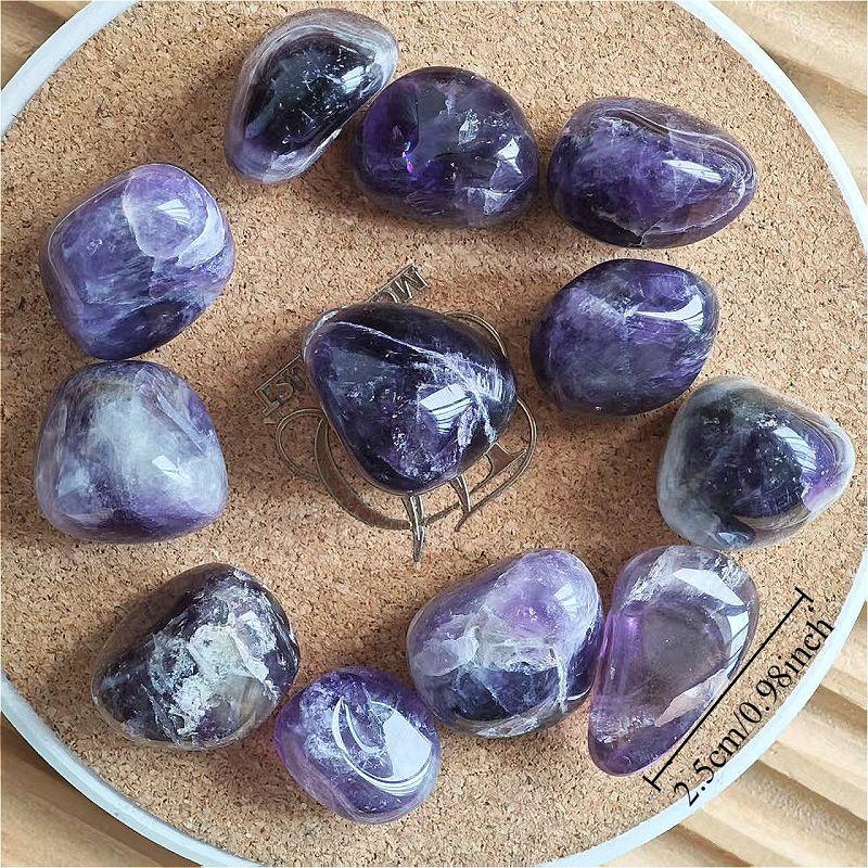 100g/pack Natural Tumbled Polished Crystal Quartz Stone Raw for Decoration Reiki Gifts Energy Therapy Size 15-20MM