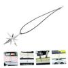 [SEWACC] Car Charm Rearview Mirror Hanging Ornament Compass Star Pendant