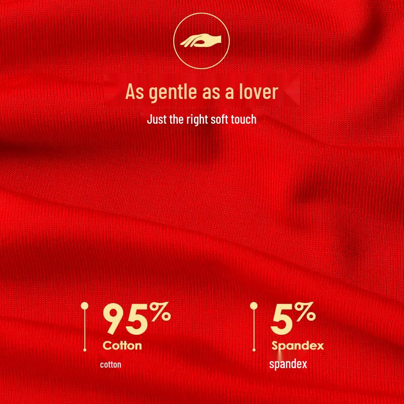 Nanjiren Men's Cotton Antibacterial Boxer Briefs