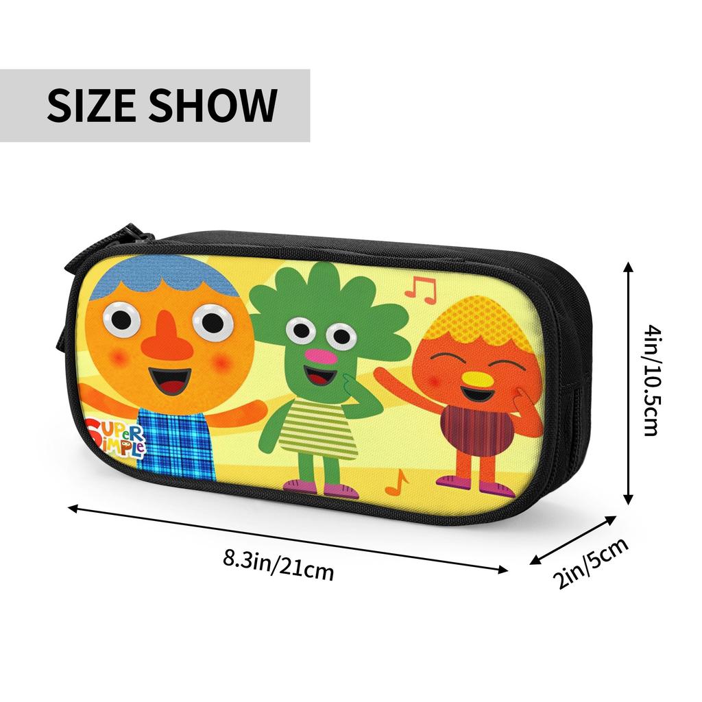 Noodle & Pals Micro Super Simple Accessories Pencil Case Large-capacity School Accessories Pencil Bag Birthday Gift