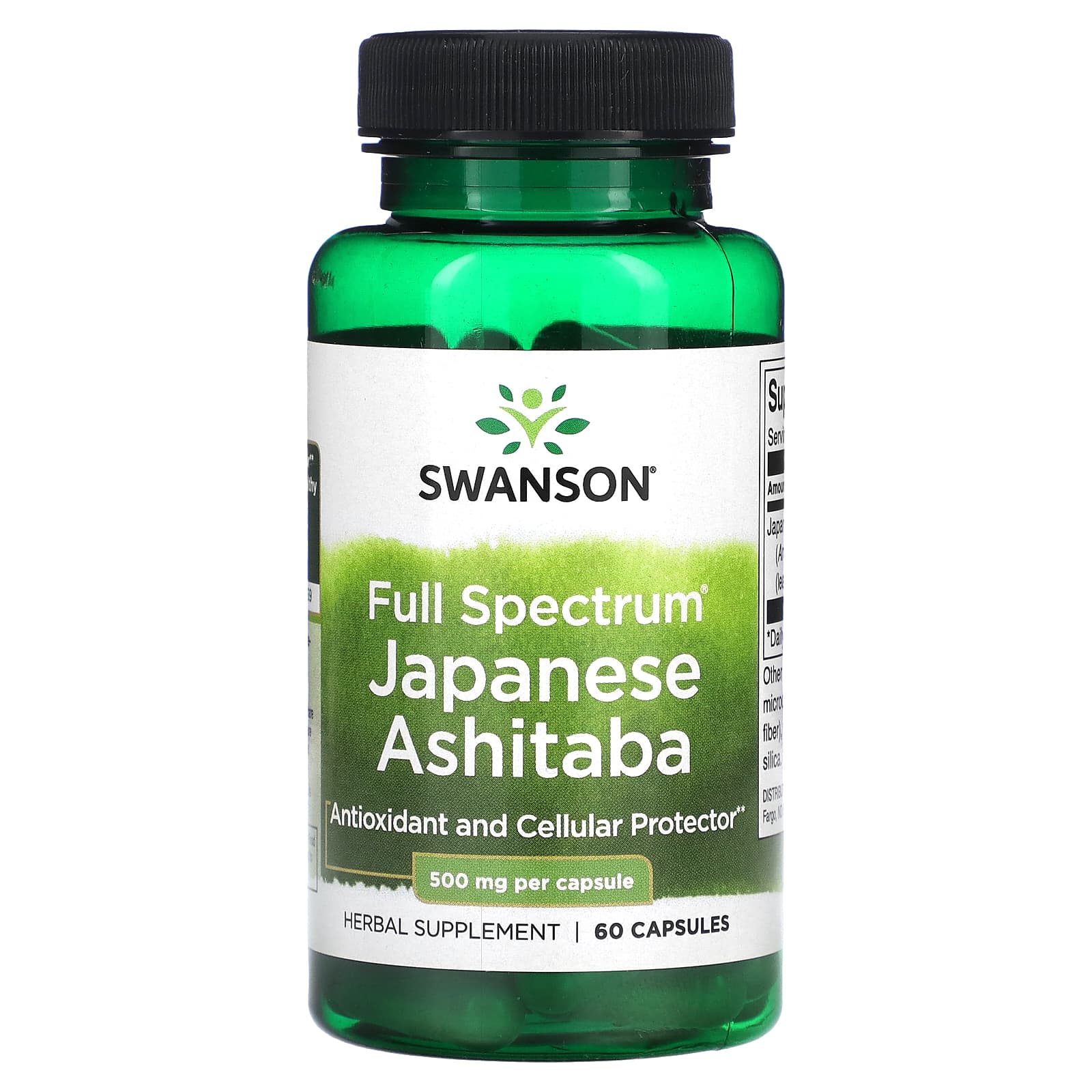 

Full Spectrum Japanese Fresh Herbs, 500Mg, 60 Capsules