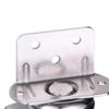 1/1.25/1.5/2 In Heavy Duty Rubber Swivel Castor Wheel Trolley Furniture Caster Free Fitting with 2 Braked Double Bearing