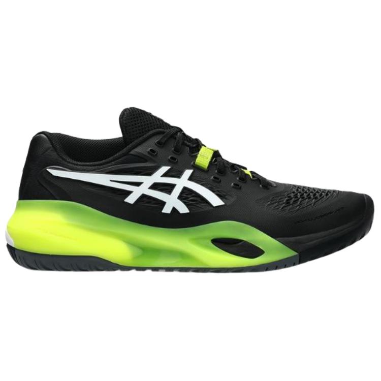Asics Gel-Resolution X Versatile Comfortable Durable Low-Top Tennis Shoes Men Sneakers Black Green 1041A481002
