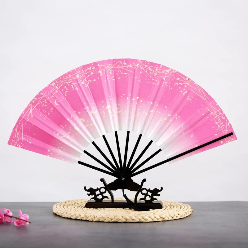 Cosplay Dance Props: Japanese-Style Folding Fan with Ten Ribs, Bat-Shaped Fan, Suitable for Dance and Performance