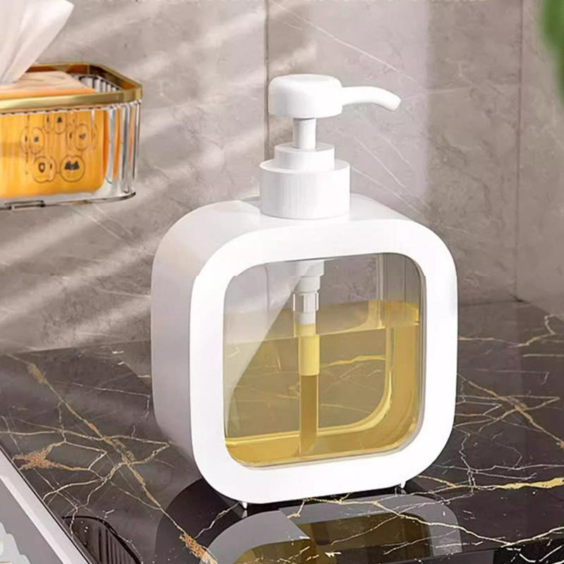 Presă portabilă pentru detergent, gel de duș, dozator de detergent de rufe, sticlă