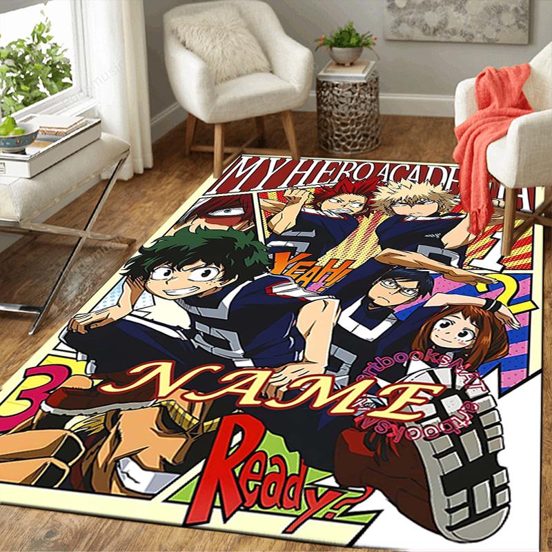 Custom 1Pc Adventure Anime World Rug Office Carpet Indoor Outdoor Entrance Doormat Nonslip Soft And Comfortable Living Room D2915115