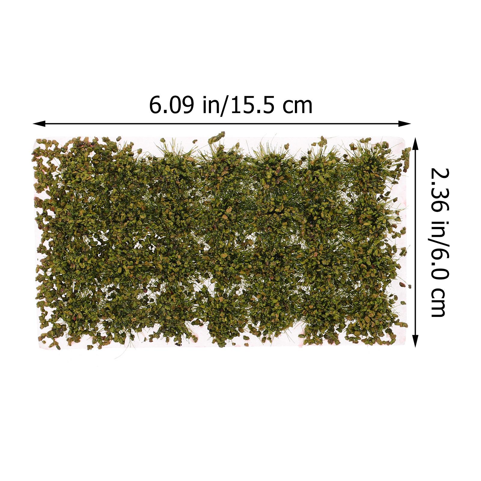 

Box of Nylon Grass Cluster Artificial Decor for Sand Table DIY Simulated Grass Cluster Miniature Landscape Decoration Ornament