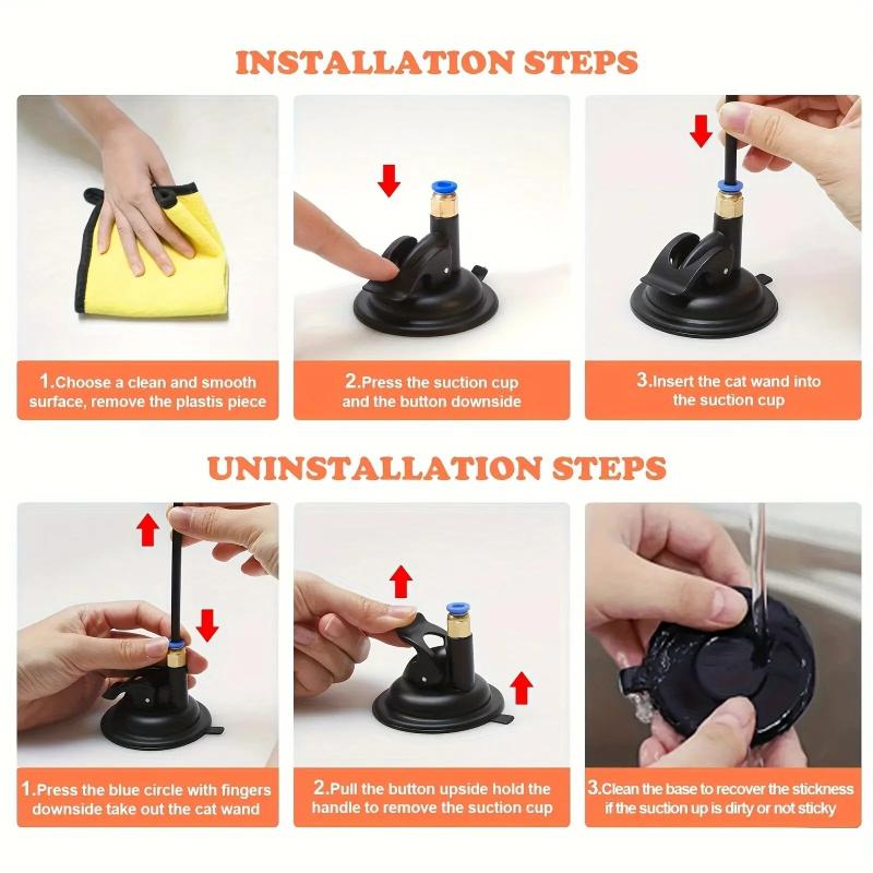Pet toys, powerful suction cups, cat toys, feather self-entertainment and boredom, cat and dog toys, pet supplies