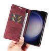 YIKATU YK-004 For Samsung Galaxy S25/S24 Case Wallet Leather Magnetic Clasp Phone Cover