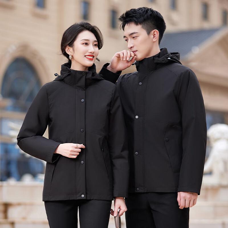 Unisex Detachable Parka Work Jacket