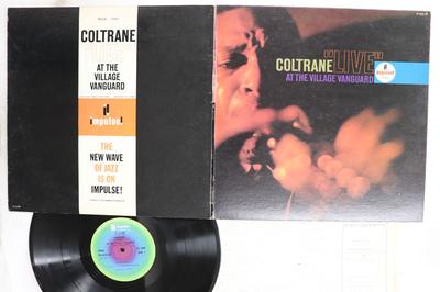 LP-Schallplatte JOHN COLTRANE Live At The Village Vanguard YP8521AIPROMO ABC IMPULSE 1976 Japan Jazz Gebraucht
