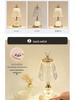 Luxury Crystal Touch Table Lamp for Bedroom - High-End Bedside Atmosphere Light