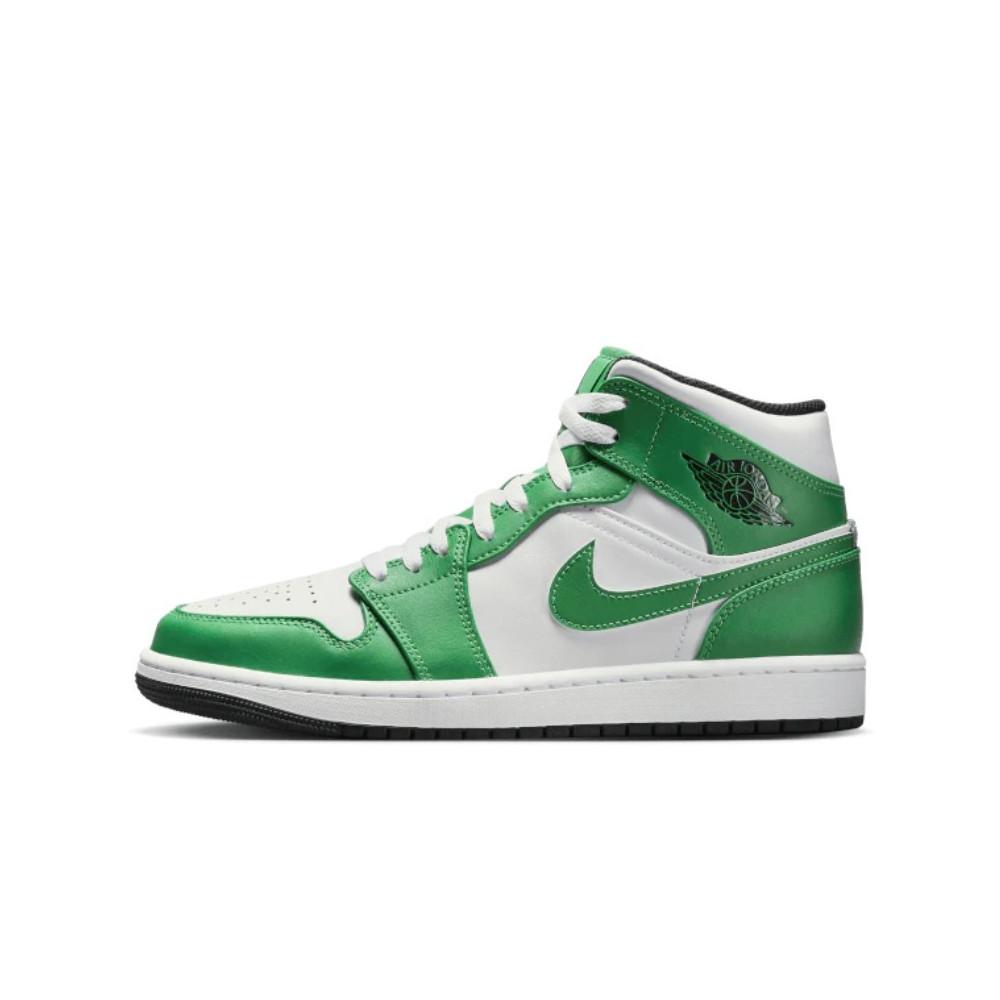 Air Jordan 1 Mid Lucky Green