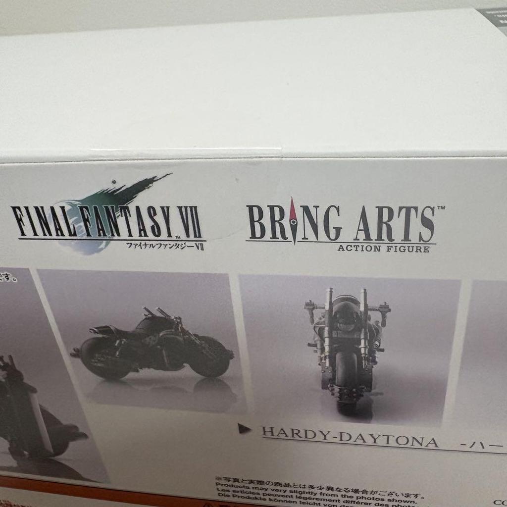 [USED] FF7 Bring Arts Hardy Daytona Final Fantasy 7 Cloud