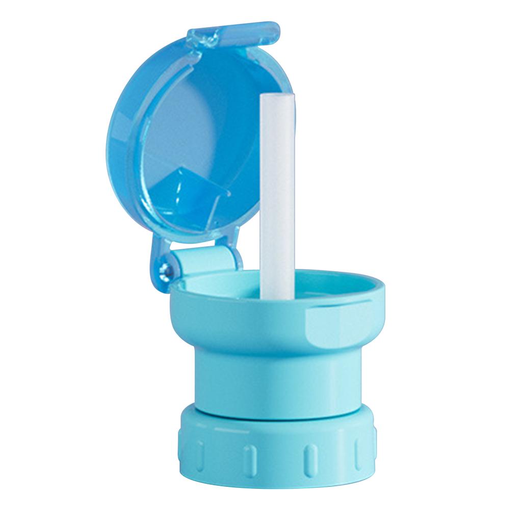 Toddler Spill-Proof Water Bottle Lid With Straw Universal Water Bottle Straw Top Sipping Drinkware Accessories for Soda Juices