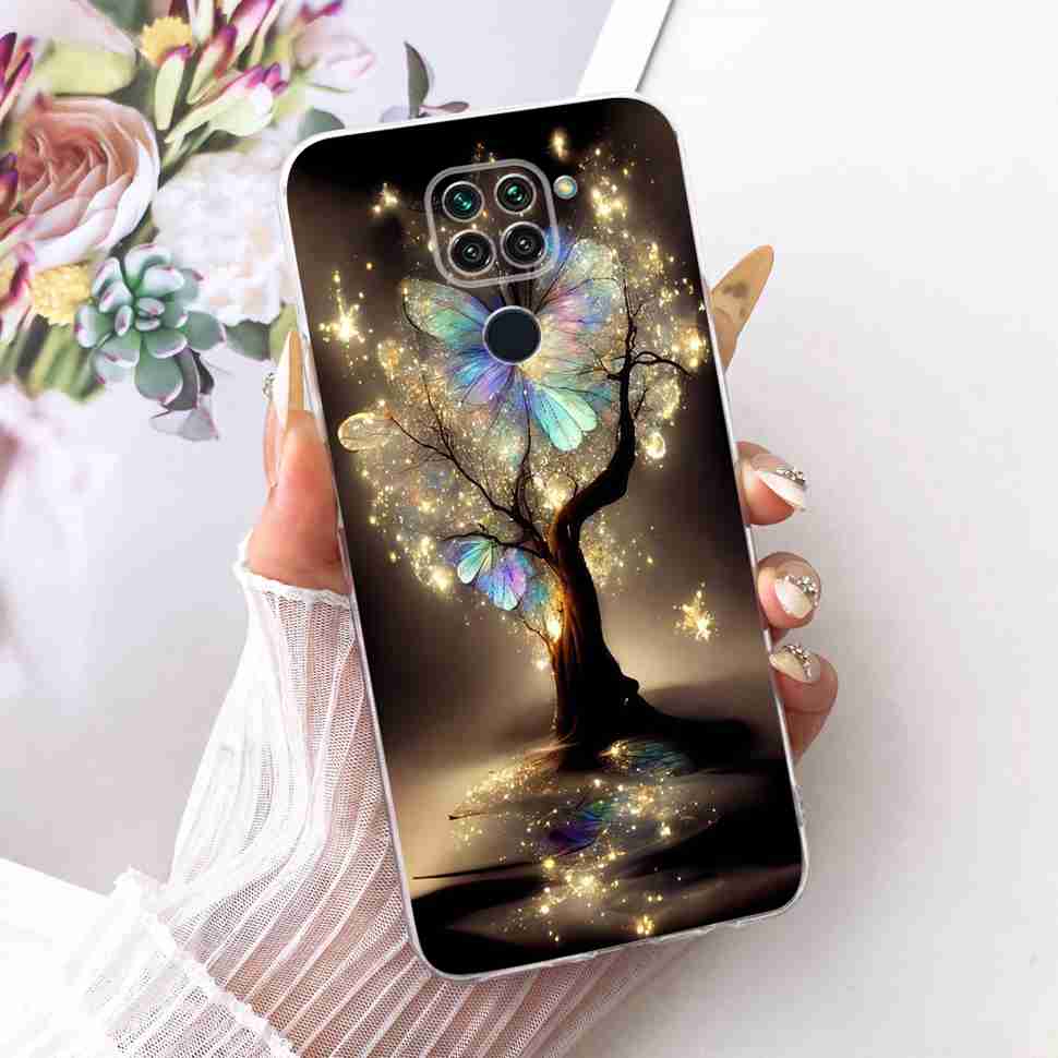 For Xiaomi Redmi Note 9 Case Beautiful Pattern Soft Silicone Cover For Redmi Note 9 Note9 Phone Case TPU Fundas 6.53"