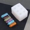 Small Column Candle Resin Mold DIY Cake Baking Decor 6-Cavity Mini Candle Moulds