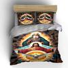 Stained glass religious depiction. Bedding sets Duvet cover sets Duvet covers Pillowcases(1*Duvet Cover 2*Pillowcases without duvet insert)