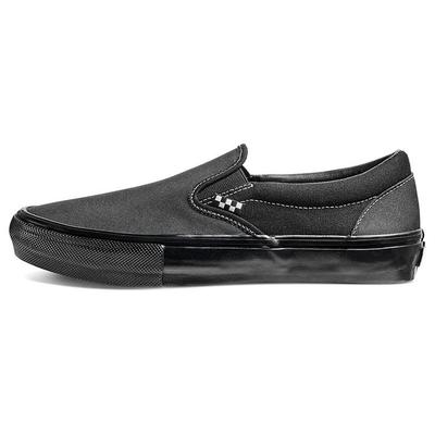 Slip-On Low Top Skate Shoes Unisex Sneakers Black VN0A5FCABLK