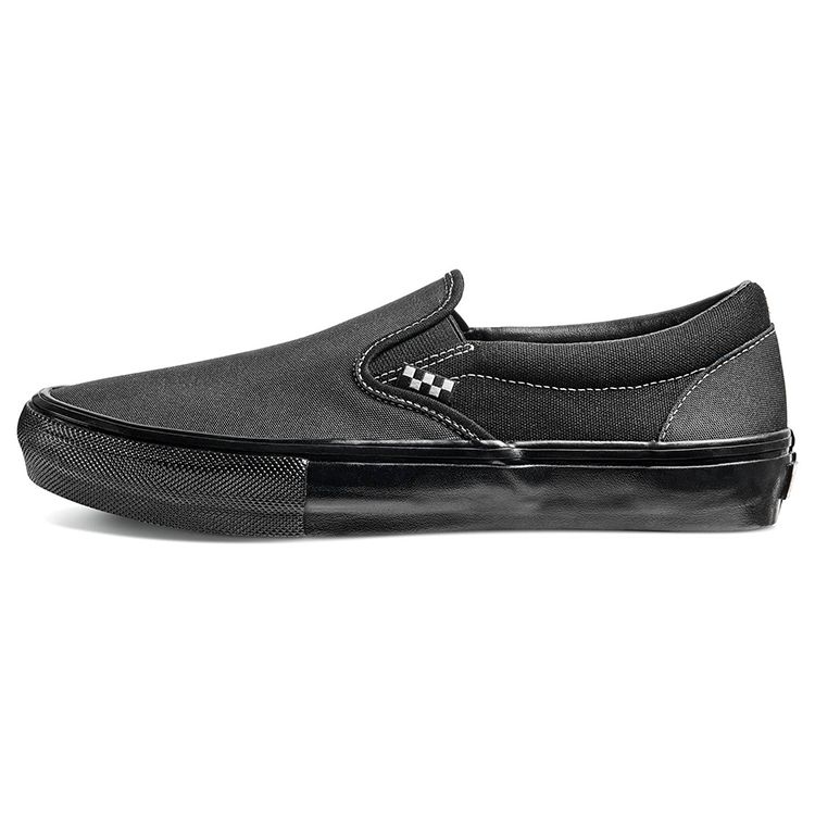 Vans Slip-On Low Top Skate Shoes Unisex Sneakers Black VN0A5FCABLK