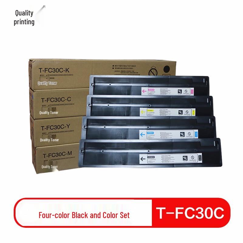 Compatible T-FC30C Toner Cartridge for Toshiba e-STUDIO Printers