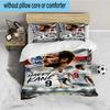 3PCS Football Player Kane  Bedding set,Ideal for1pc Duvet Cover And 2pcs Pillowcases Perfect for Christmas gift,Ideal for Bedroom, Dormitory