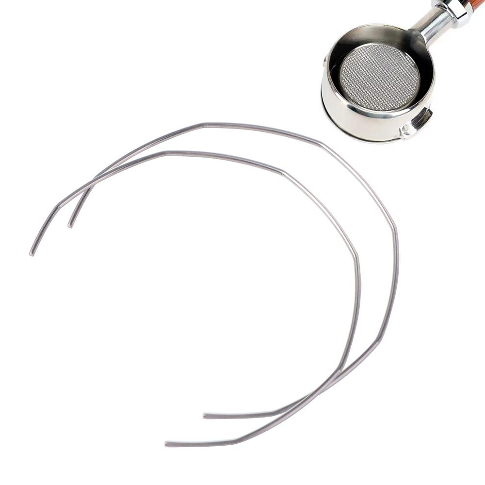 51/54/58mm Coffee Portafilter Basket Spring Silver Spring Circlips Coffee Portafilters