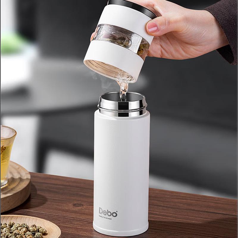 Debo Tea Infuser Insulated Travel Mug