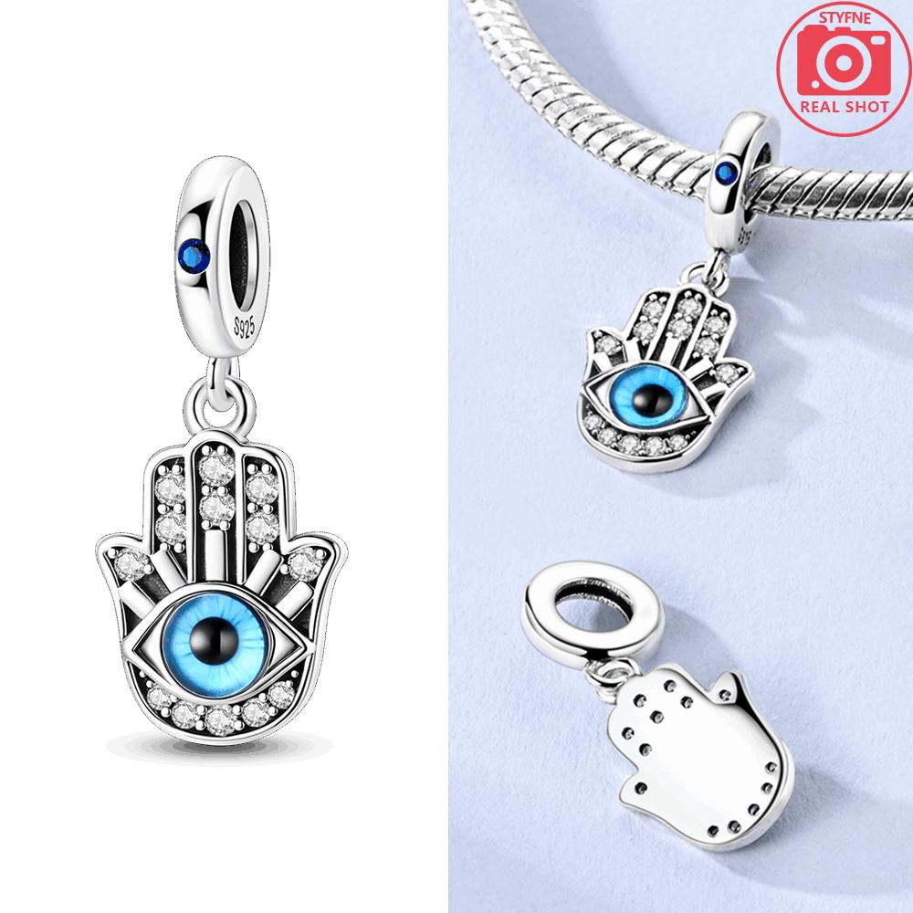 

Colorful Demon s Eye Pendant Bead Component The Tree of Life Authentic Original Copper Metal Bead Component Compatible With Bracelet High Quality