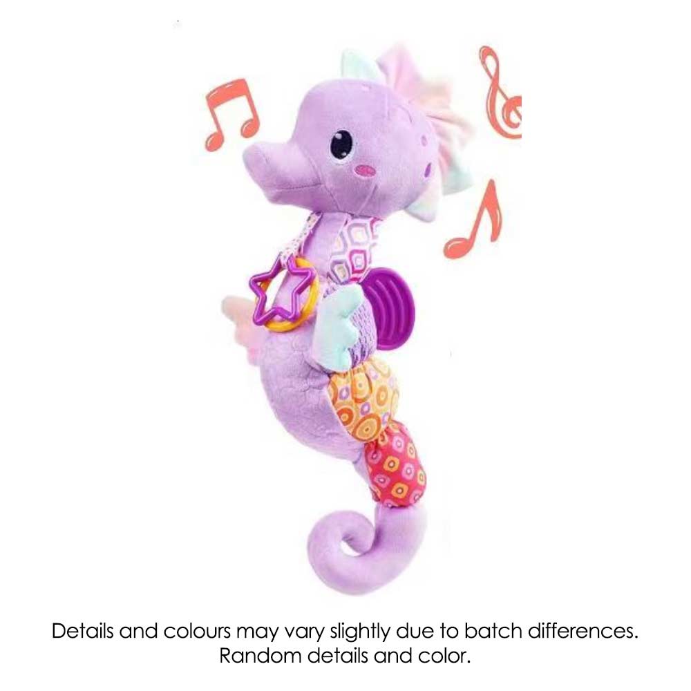 Baby Rattles Toys Infant Musical Stuffed Animals Soft Toy with Bright Colors Crinkle Sound Paper Newborn Toys for 0 12 Months