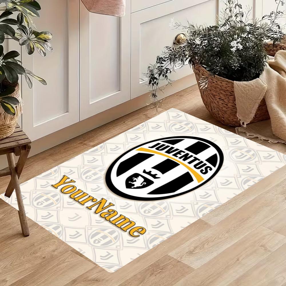 Juventus Kohandage oma nimi Köögimatt Jooksikmati Pesumati Esiku Sissepääsu Parim kingitusvalik
