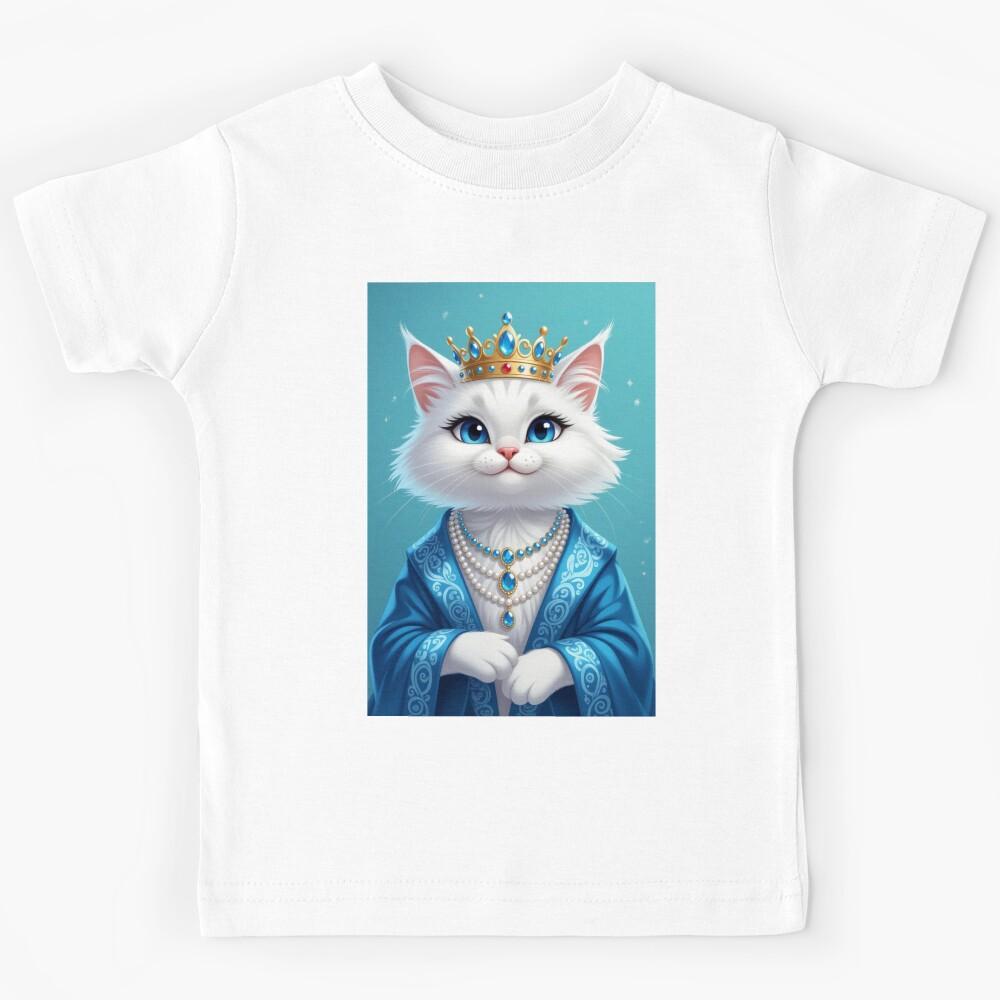 Queen Cat Kids T-Shirt 140