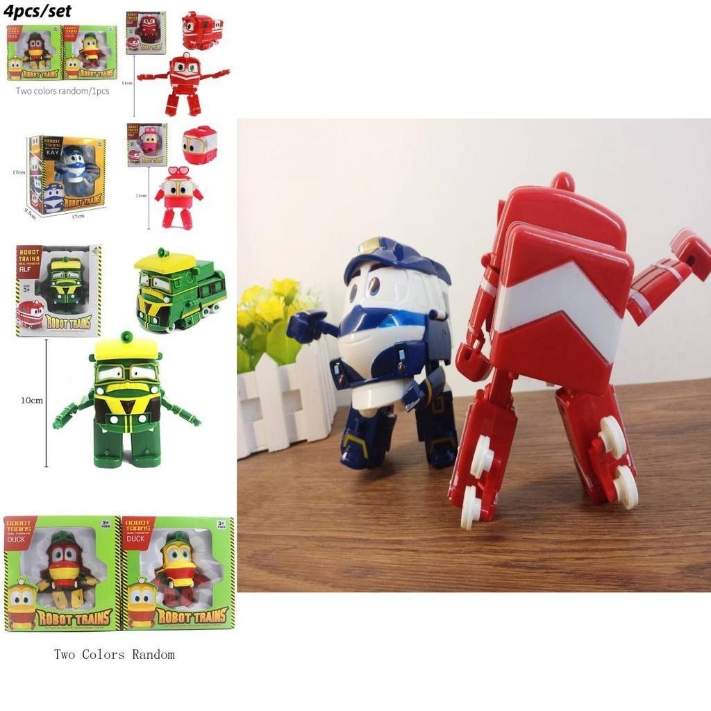 Robot Vláčky Rt Kay Transformační Vláček Figurka Korejská Animace Hračka Pro Děti