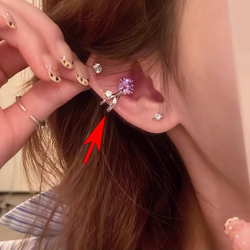 

Опаловые серьги-гвоздики для женщин, осень и зима, легкая роскошная атмосфера, высококачественные серьги, отверстия для ушей, серьги для сна