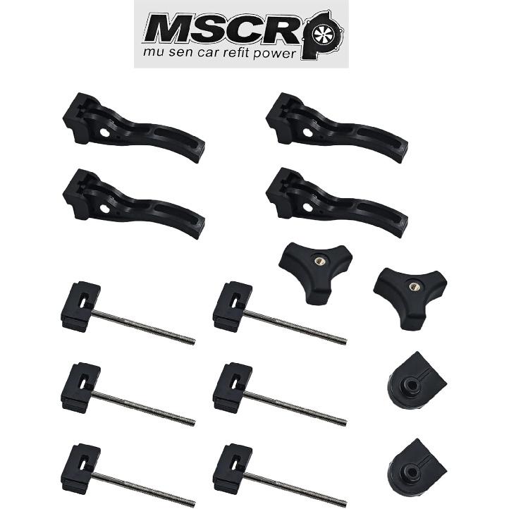 Universal Truck Tonneau Cover Replacement And Accessories Part Kit For Hard Tri-Fold & Quad-Fold Truck Bed Cover Include Nut, T-Bolt And Tonneau