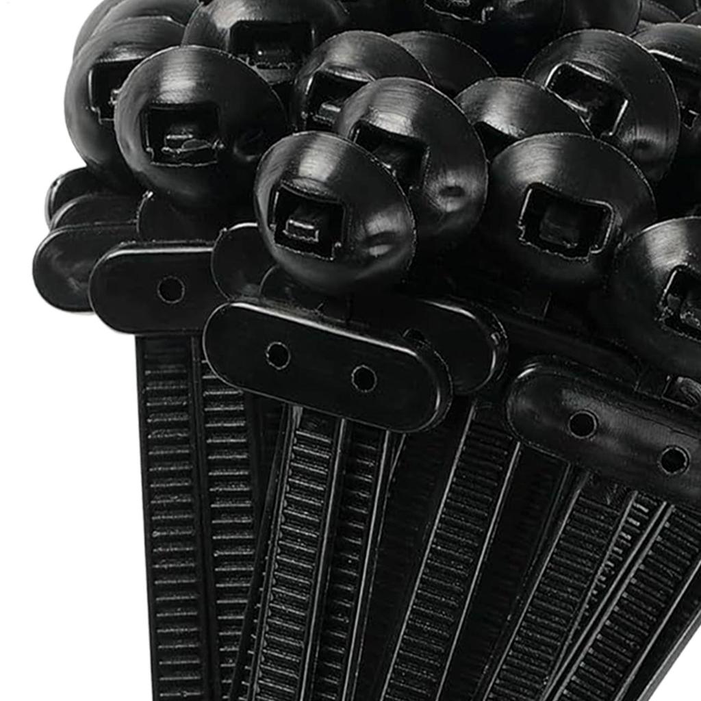 Car Trim Panel Retainer Clips Heavy Duty Secure Fastener Automotive Cable Tie For Auto Motorcycle EV Sedan Trunk Outdoor Garage